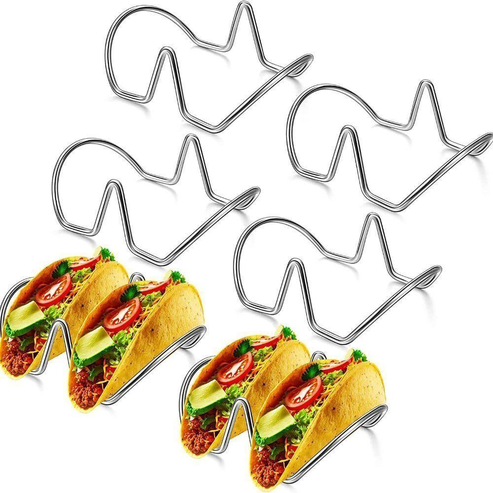 

U Shape Tortilla Rack Stainless Steel Shell Stand Creativity Taco Holder