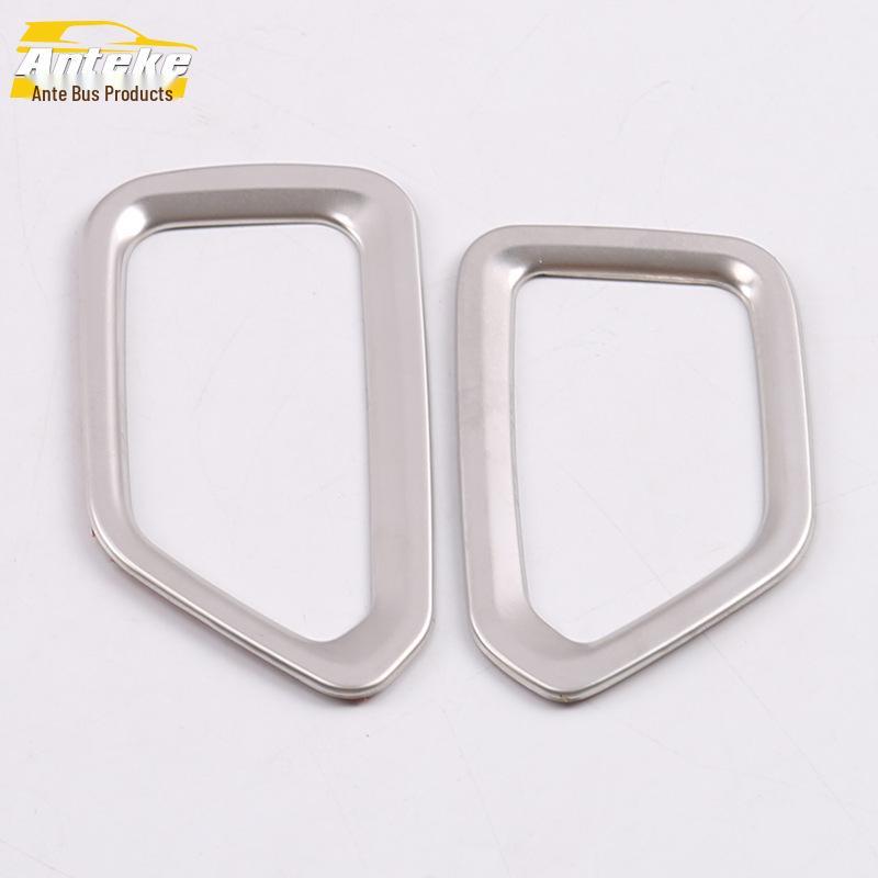 Compatible Air Vent Trim Ring for 18 Hongguang S Models, Front Row A/C Outlet Decorative Sticker