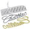 3D Metal Letter Car Tail Sticker Fender Side Trunk Badge For Cadillac ATS BLS CTS EXT SLR SRX STS XT4 XTS XT6 Escalade Deville Ybsdr66