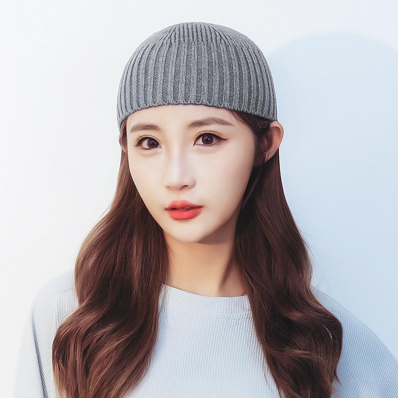 Pánská zimní pletená yuppie čepice z příze s jádrovou přízí pro venkovní lezení a lyžování