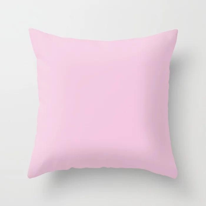 Modern Simple Solid Color Double-Sided Printed Pillow Cover Pillow Core Home Sofa Cushion Pillow Cover Premium