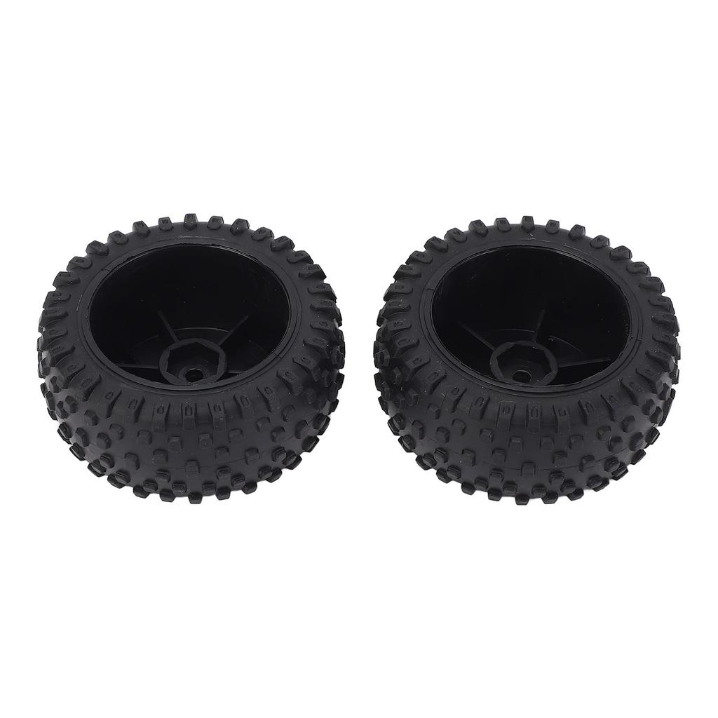 RC Car Rear Wheels Rubber Tire Tyre Plastic Hub 144016-2989 Replacement Parts Accessories