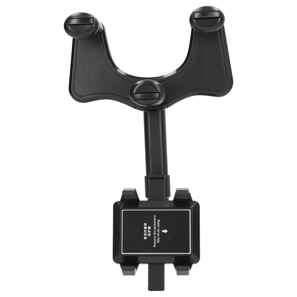 360 graders rotasjon Biltelefonholder Stabil støtte Bærbar Robust Multifunksjonell Bakspeiltelefon
