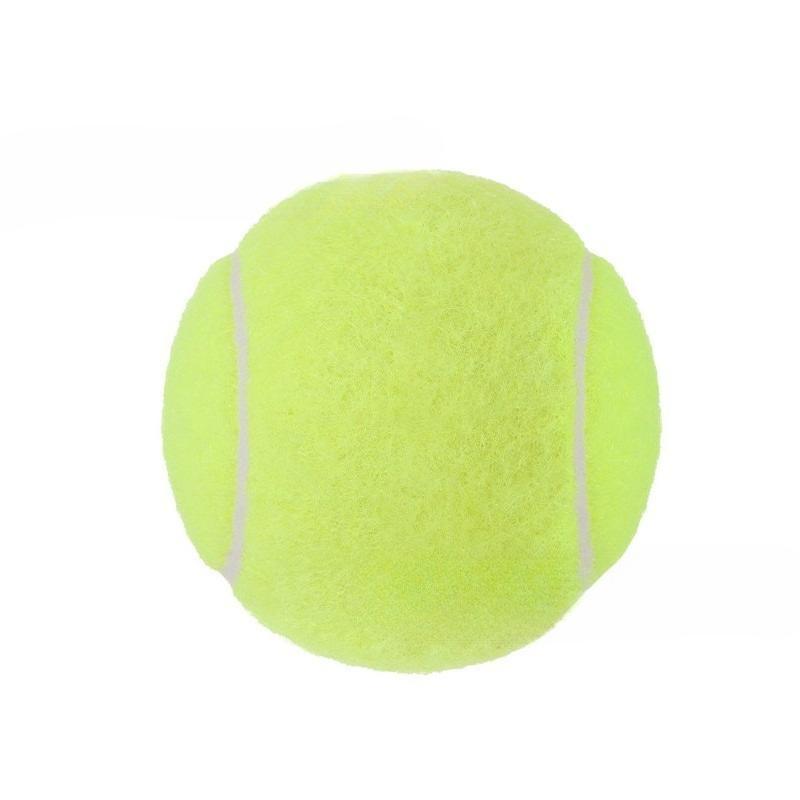 

Dog Toy Ball - A Self-amusement and Stress-relief Gadget for Pets. Border Collie Dog Toy, Durable Ball for Chewing and Teething, Tennis Ball. жёлтый