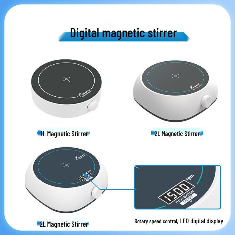 Laboratory Multi-Position Digital Magnetic Stirrer with Heating & Constant Temperature Control