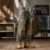 American Retro Spring and Autumn Models New Loose Personality Ripped Patch Harlan Jeans Men's Trousers