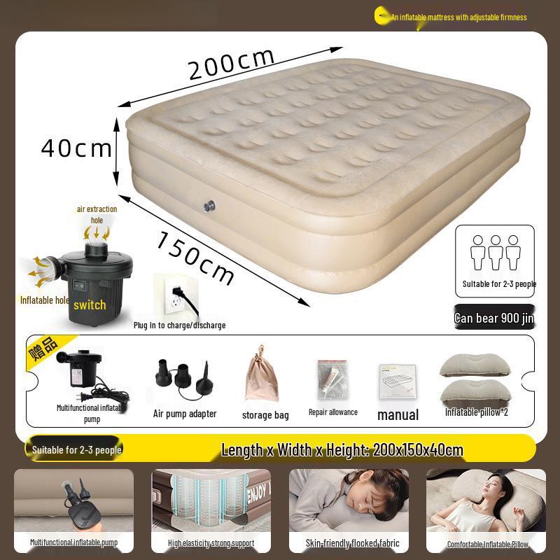 Portable Automatic Inflatable Camping Mattress and Floor Mat