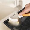 Kitchen Brush Non-Scratch Kitchen Washing Brush Foldable Pans Scrubber For Pots Stoves Bathrooms Toilets Sink Wall Countertops