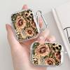Leopard Print Flower Clear Earphone Cases Cover Case For Airpods Pro3 2 Pro2 3 4 Pro 1