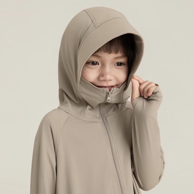 Boys  UPF50+ Hooded Quick-Dry Sun Protection Jacket 110 cm