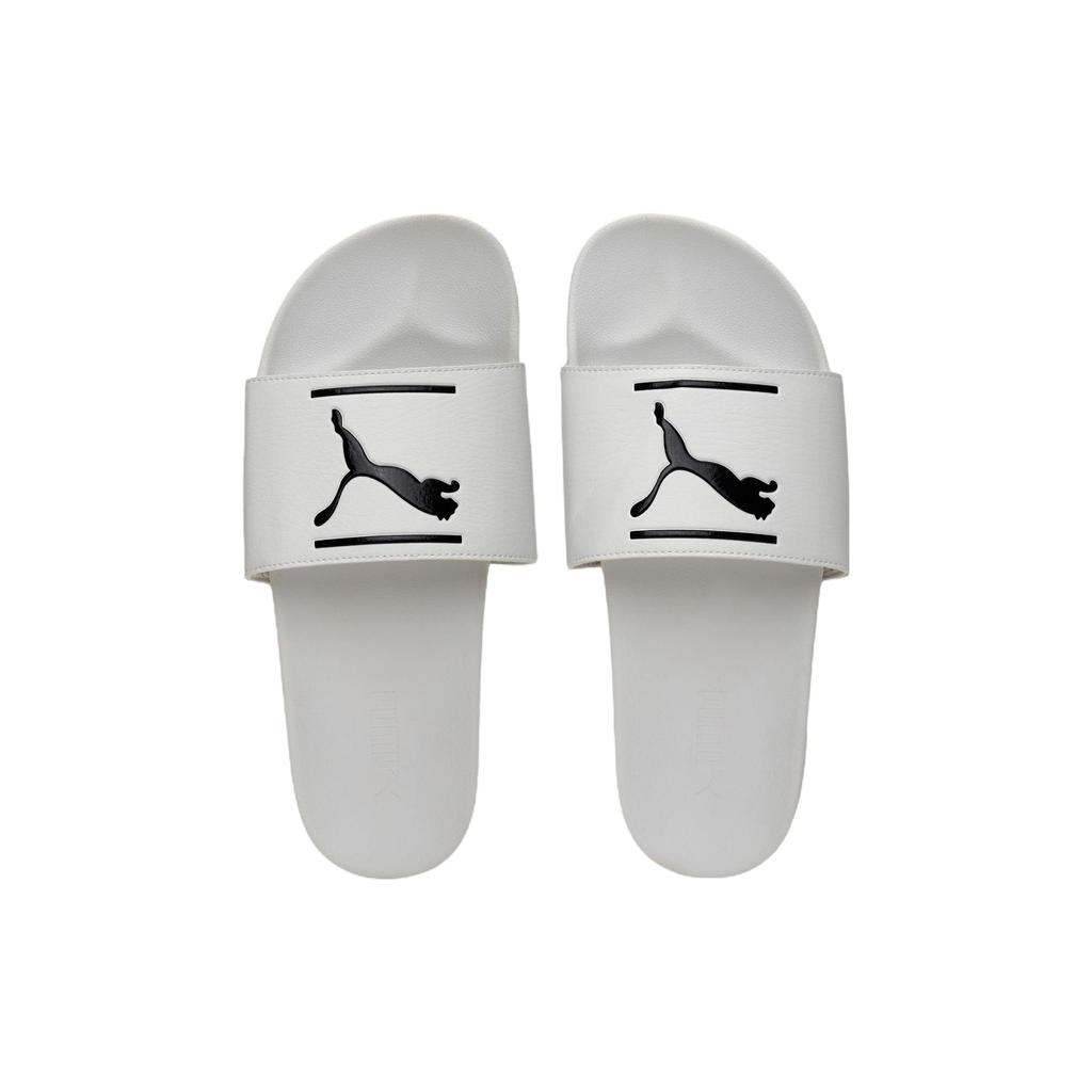 Puma Leadcat Future Comfort Slide White Black Unisex Sneakers 380673-07