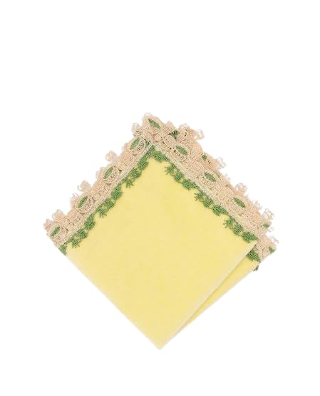 Chikazawa Lace Japanese Lace Towel Handkerchief Tea Ceremony Towel Handkerchief Tea