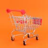 Mini Einkaufswagen Supermarkt Wagen Haustierspielzeug Vogel Papagei Intelligenz Wachstum