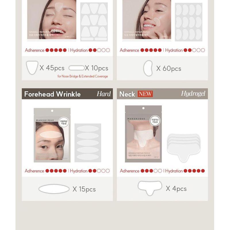 MARSHIQUE Wrinkle Repair Hydrogel Neck Patch