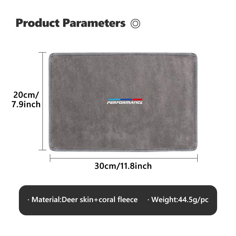 Car Washing Cleaning Wiping Cloth Multifunctional Velvet Towel For BMW M E87 E30 E46 E28 E39 F18 F35 G03 F10 E93 F20
