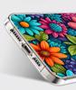 Etui Do Motorola Edge 50 Fusion Obudowa Foto Case Plecki Kwiaty + Szkło 9H
