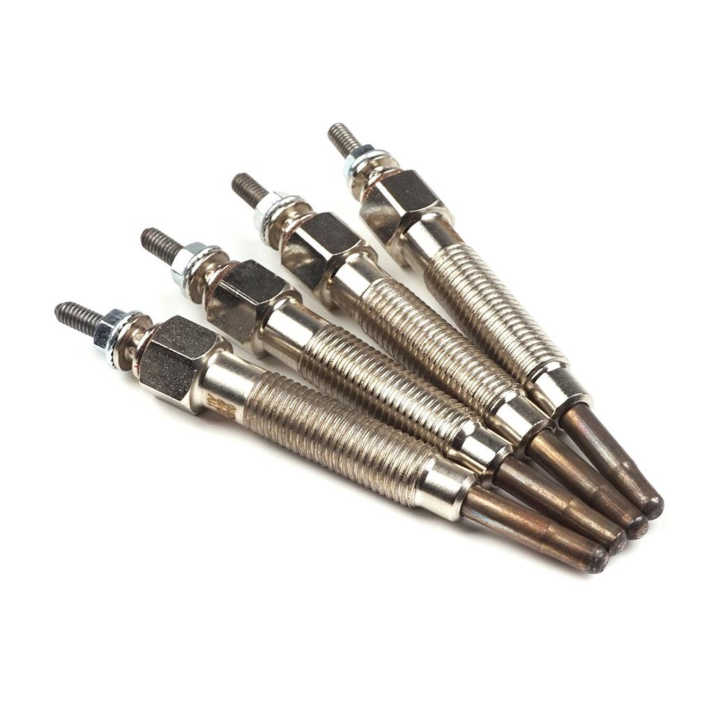BGP58-1 4 Pcs Heater Glow Plugs GJ55MI 0100226233 for Nissan Kia Hyundai Mitsubishi 2.3 2.5 D