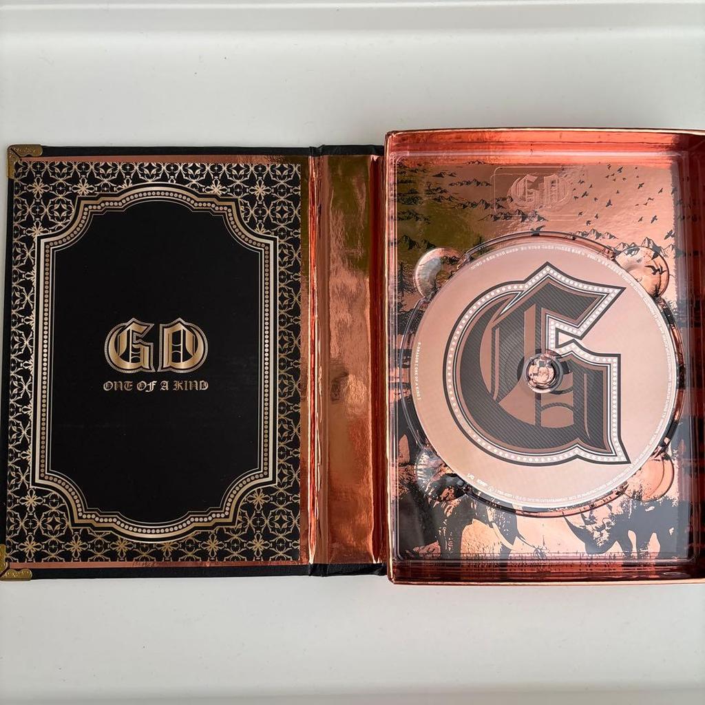 [USED] G-DRAGON ONE OF A KIND (Bronze Ver.) CD Korean Edition