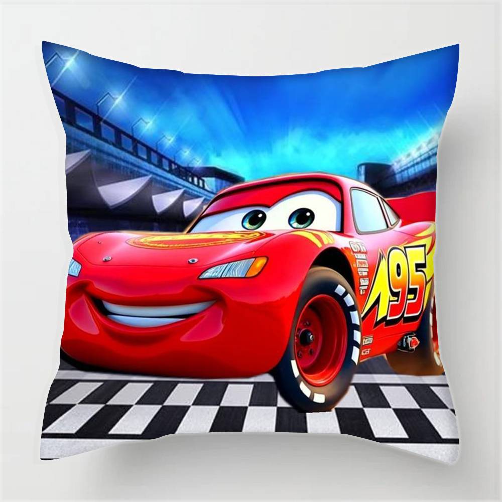 

Pillowcases cushion covers living room sofas home decor gifts Movie L-lighting cat McQueens coolcartoon 12x12Inch
