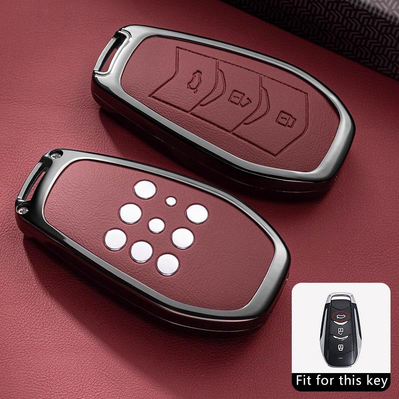 

Car Key Case For Dongfeng Landian Seres 3 5 E5 Dfsk Evolute I-Space I-Pro Keychain Remote Cover Bag Shell Fob Accessories