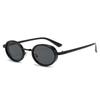 Metal Oval Men Sunglasses Fashion Brand Designer Clear Gradient Lens Eyewear Women Luxury Sun Glasses Shades Uv400
