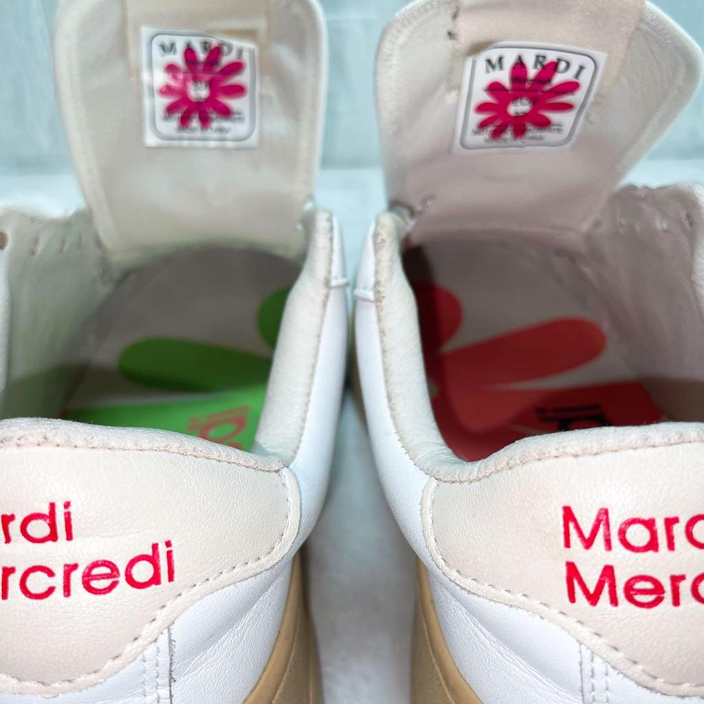 [USED] Mardi Mercredi Leather Sneakers, Size 23.5cm