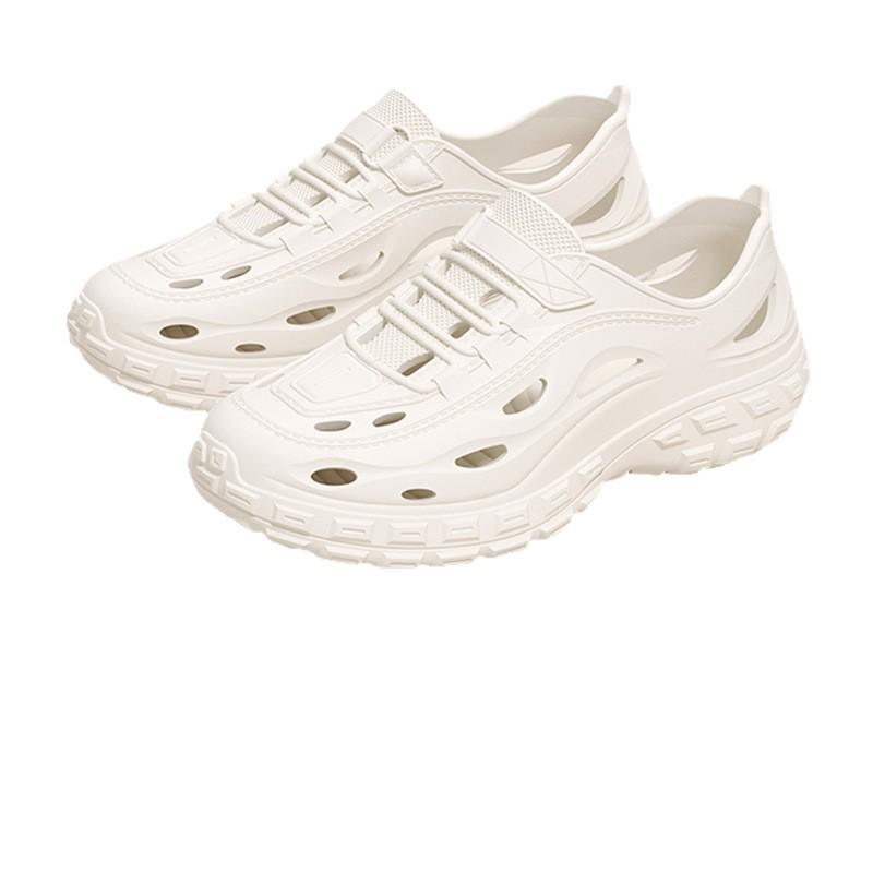 2025 Men's & Women's Non-Slip, Anti-Odor Hole Shoes - Closed-Toe Soft Sole Dual-Use Beach Sandals