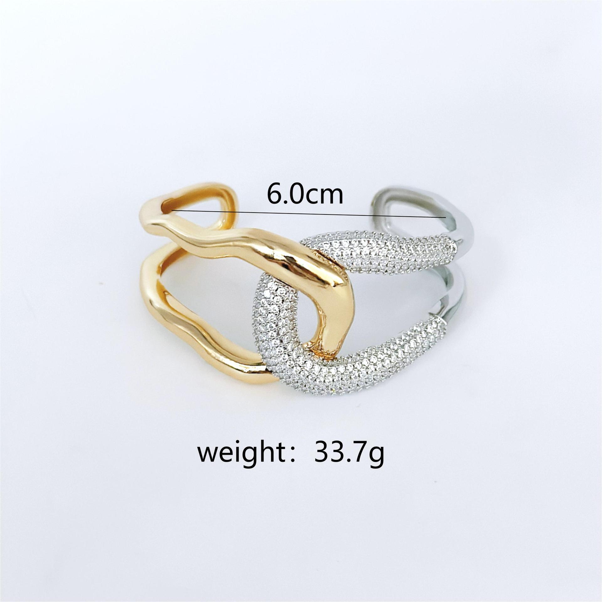 

Тяжелая промышленность преувеличенный бриллиантовый орнамент полый крест открывающийся браслет премиум-класса женский браслет