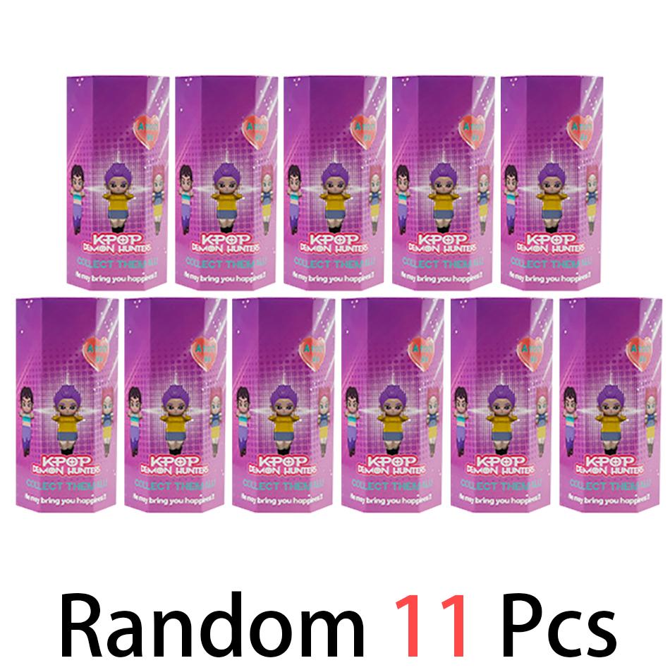 Kpop Demon Hunters box series Figure Model Toy Cartoon Gaming Peripherals Desk Decoration Halloween/Christmas for Kid GiftK