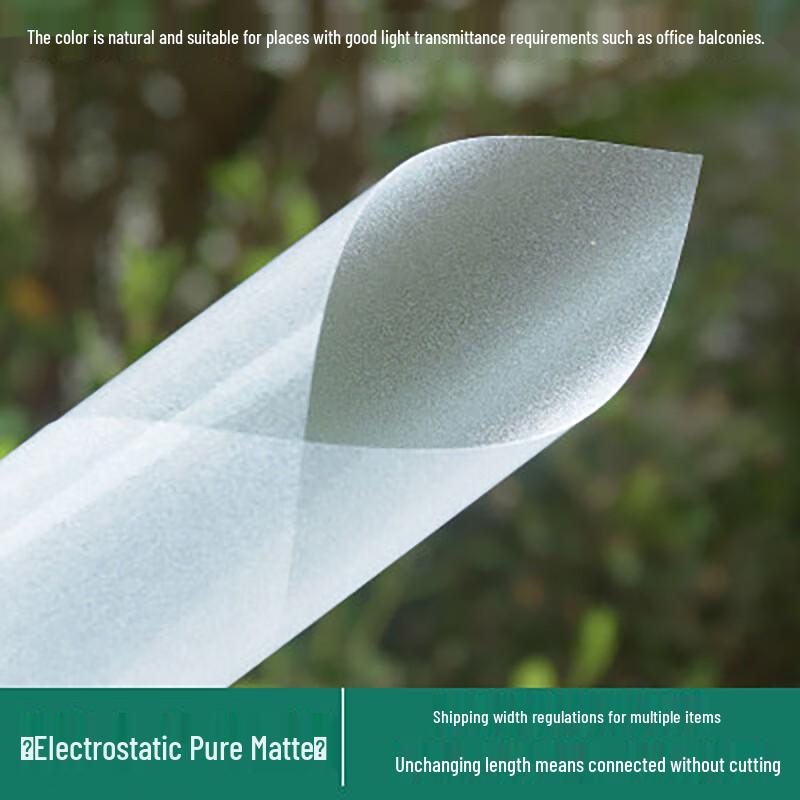 Frosted Static Cling Window Film