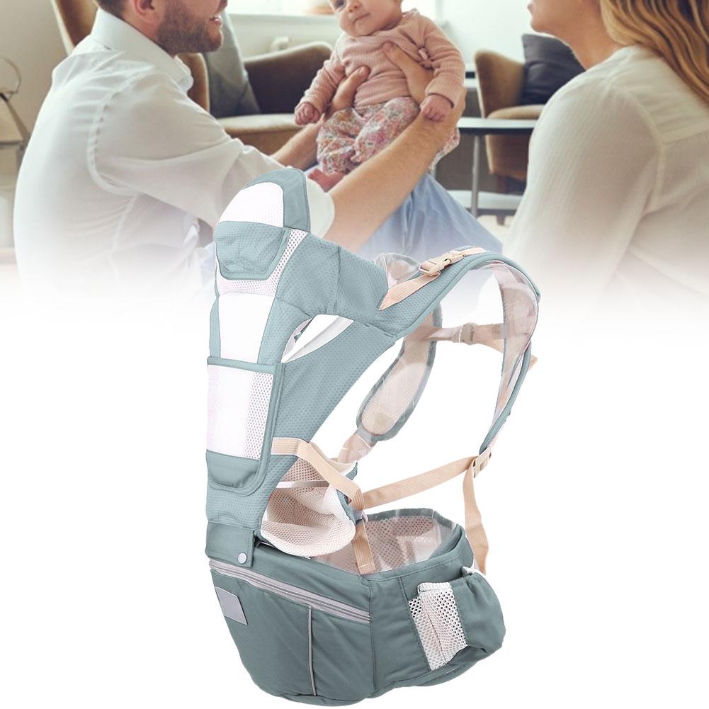 Infant Hipseat Multifunction Ergonomic Baby Wrap Breathable Newborn Front Facing Carrier#3