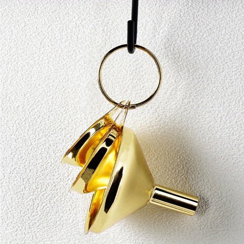 

3 шт./комплект из нержавеющей стали, воронка с широким горлом, бытовая мини-воронка для наполнения салата, джема, варенья, воронка с большим отверстием 3pcs