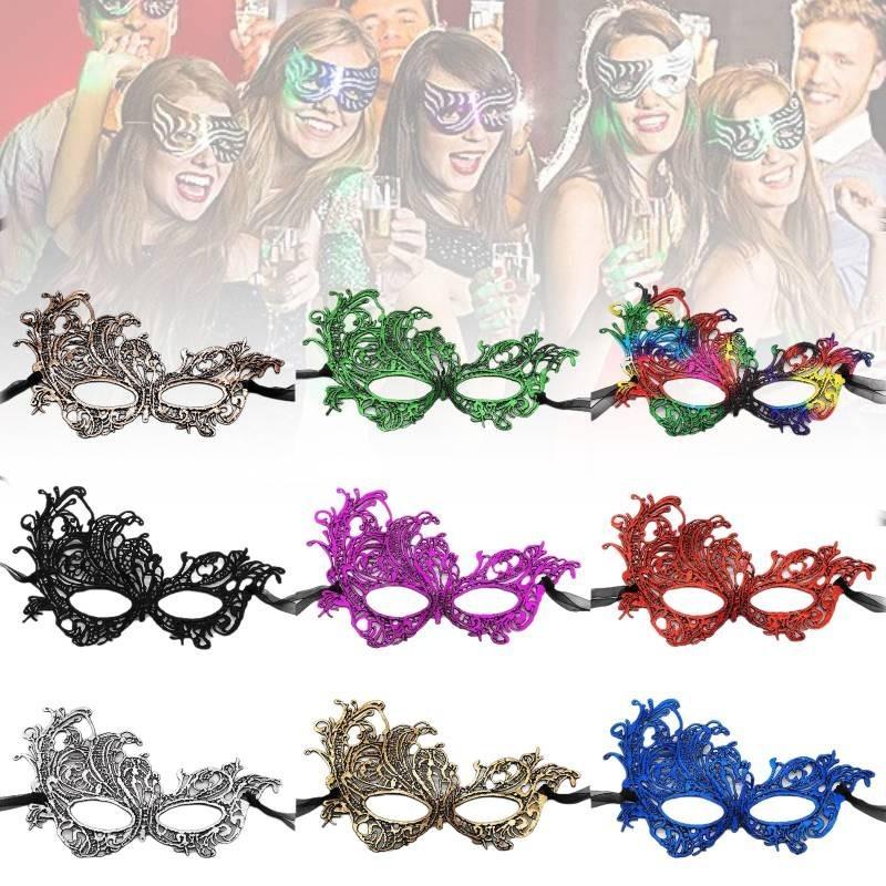 Gorgeous Thick Lace Phoenix Mask In Various Colors For Halloween And Costume Parties