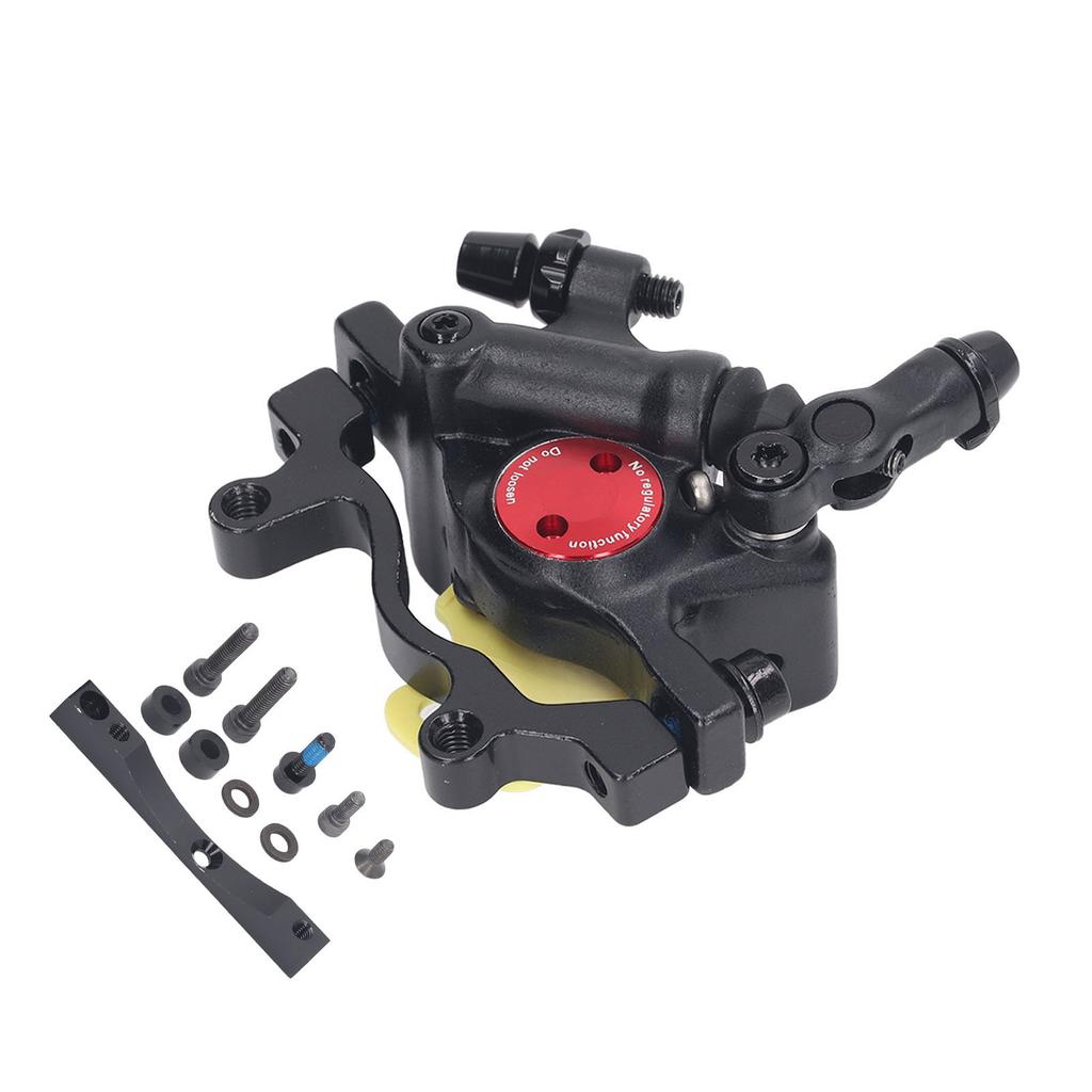 Electric Scooter Brake Calipers Electric Scooter Hydraulic Brake with Conversion Base for Xiaomi M365 Pro Pro2 Black