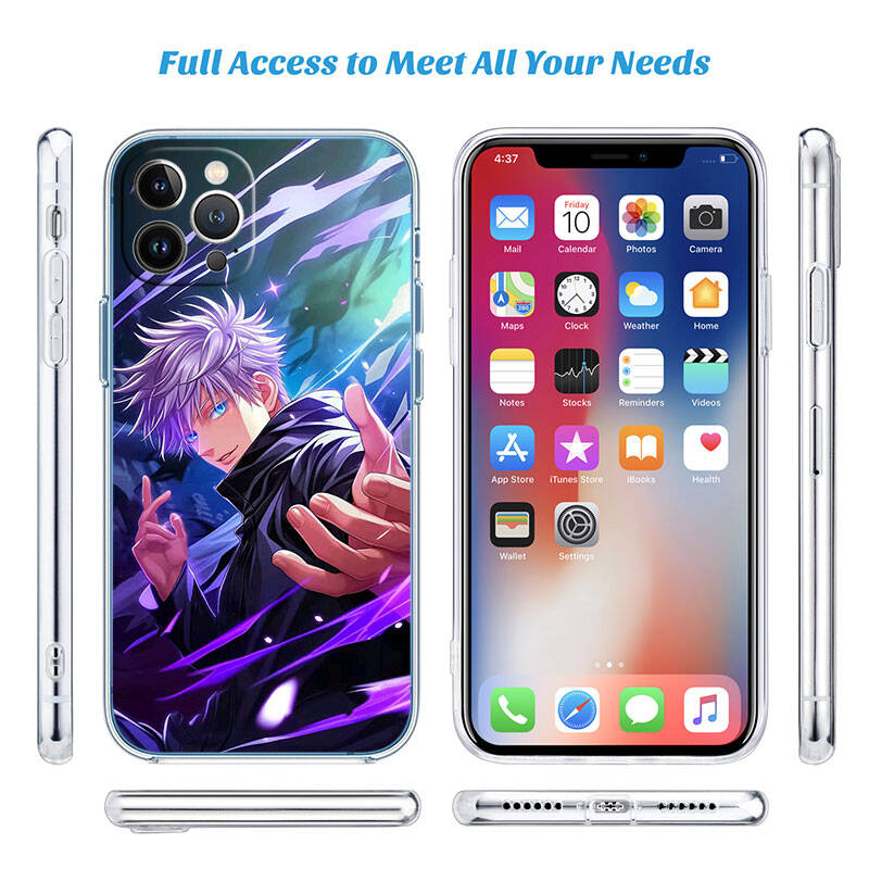 MH78 Jujutsu Kaisen Case for Motorola E7 G6 G7 G8 G9 Plus Power Play G10 G20 G04 E30 E40 E22 E20 E13 E15 G22 G23 G05 G75 G35 G55