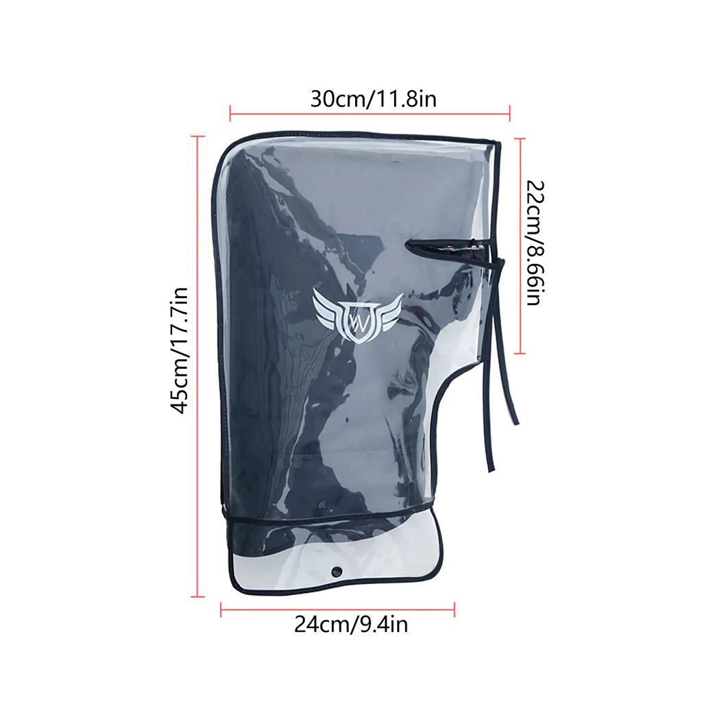 Motorcycle Scooter Bicycle Windproof Rainproof Winter Keep Warm Hot Protect Handlebar Handle Large Guard Cover Gloves
