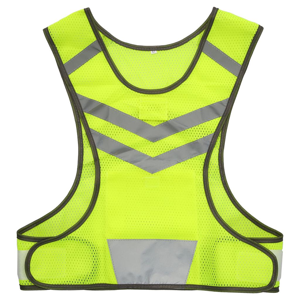 Outdoor Sports Running Reflective Vest Adjustable Lightweight Mesh Safety Gear for Women Men Jogging Cycle Walking