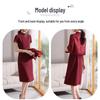 XUEXI Women's Red Cheongsam Style Banquet Dress