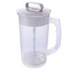 Manual Mixing Pitcher Fall-resistant Beverage Blending Container Juice Mixing Container  Lemon