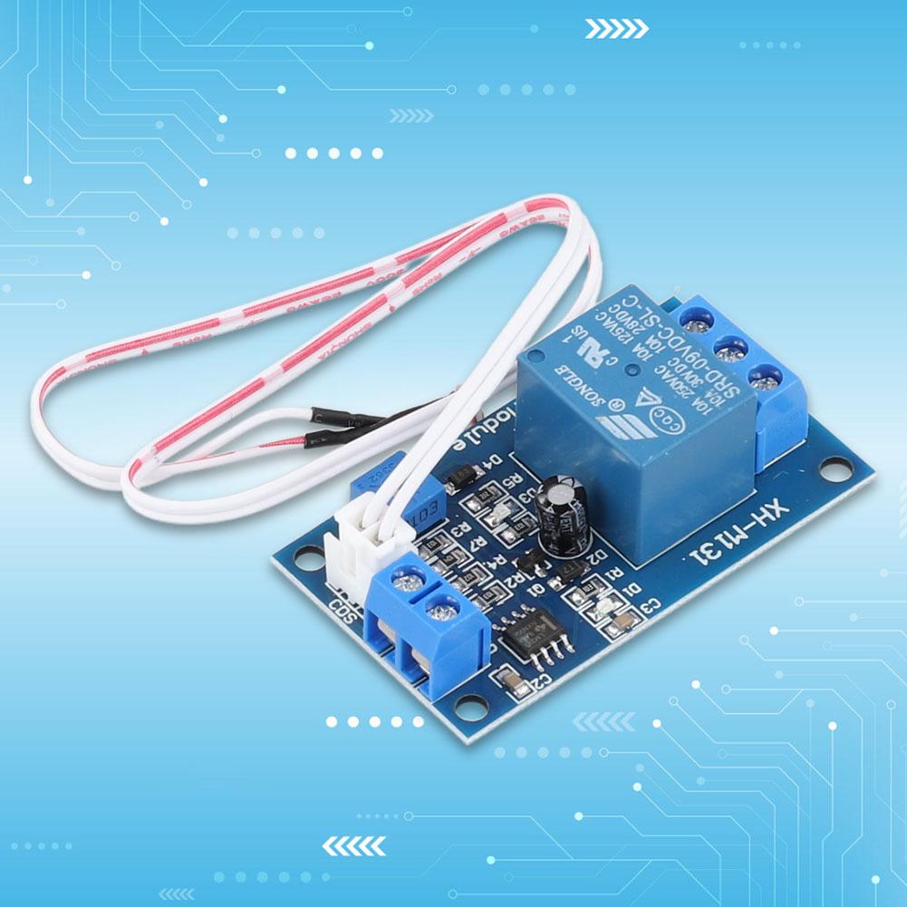 XH-M131 5V 12V 24V Light Control Switch Detection Sensor Automatic Light Control Switch Photo Resistor Relay Light Detection