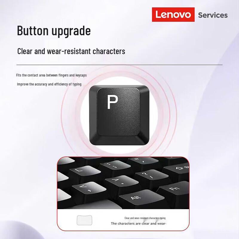 Lenovo KN101 Wireless Keyboard and Mouse Combo