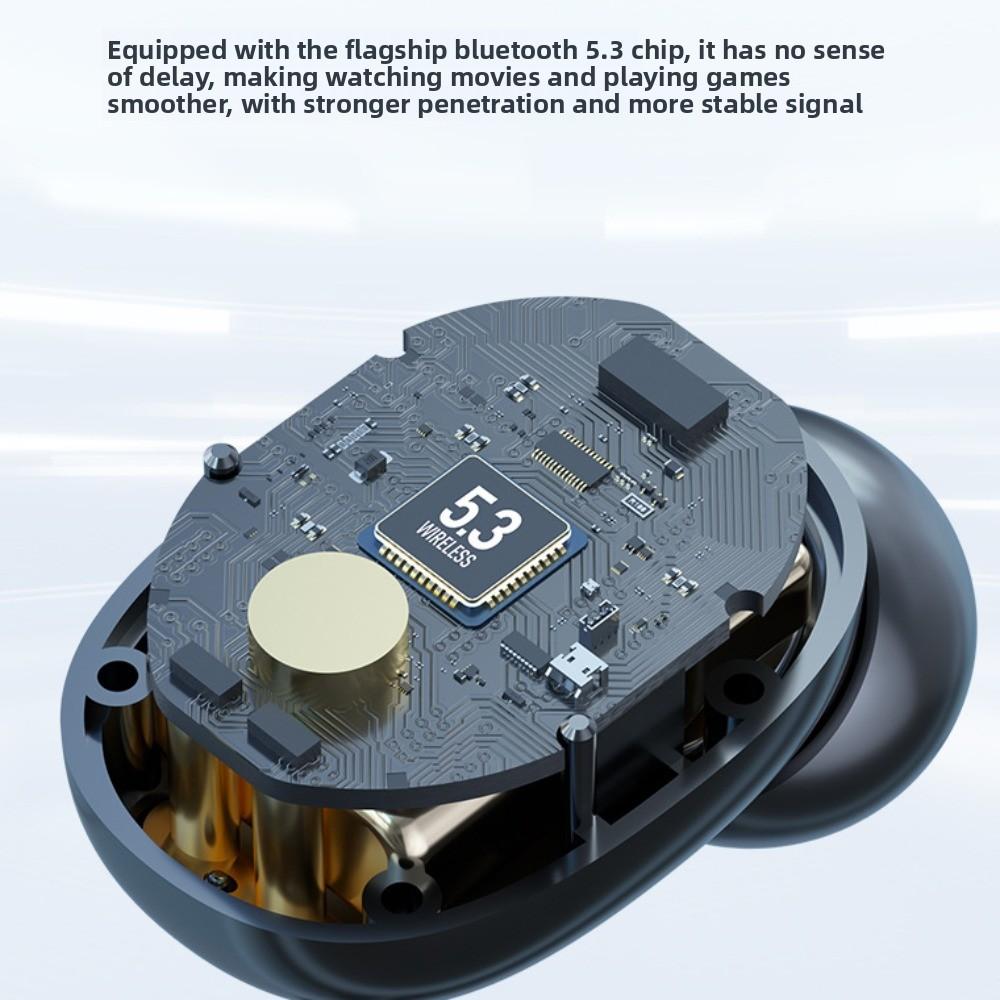 LED Display Wireless Bluetooth Earphones Noise Reduction Bluetooth Headphone Sports