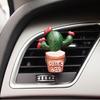 Lovely Cactus Bread Tomato Car Air Vent Outlet Fragrance Perfume Clip Freshener