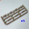 Non-Toxic Moc Bricks Special Troops Accessories Machine Model Gun German Army Educational Diy Building Blocks Plastic Toys