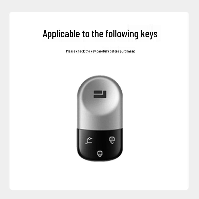 2023 Jishi 01 Key Case: 7-Seater & 6-Seater Version, Full Coverage Metal Shell Buckle