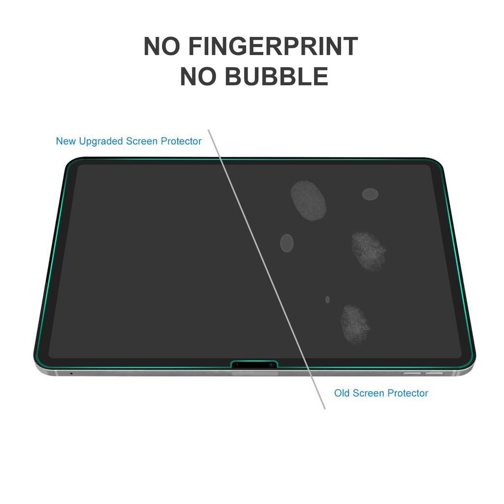 ENKAY HAT PRINCE 2Pcs For iPad Air 11 (2025)/(2024) Screen Protector 2.5D 0.33mm 9H High Aluminium-Silicon Glass Film