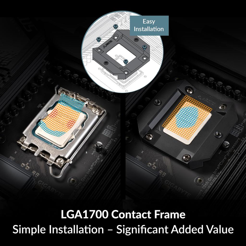 ARCTIC Liquid CPU Cooler High Static Pressure P Series Fan Included 38mm Thick Radiator Compatible with LGA1700 "Liquid Freezer 280" AM4/AM5
