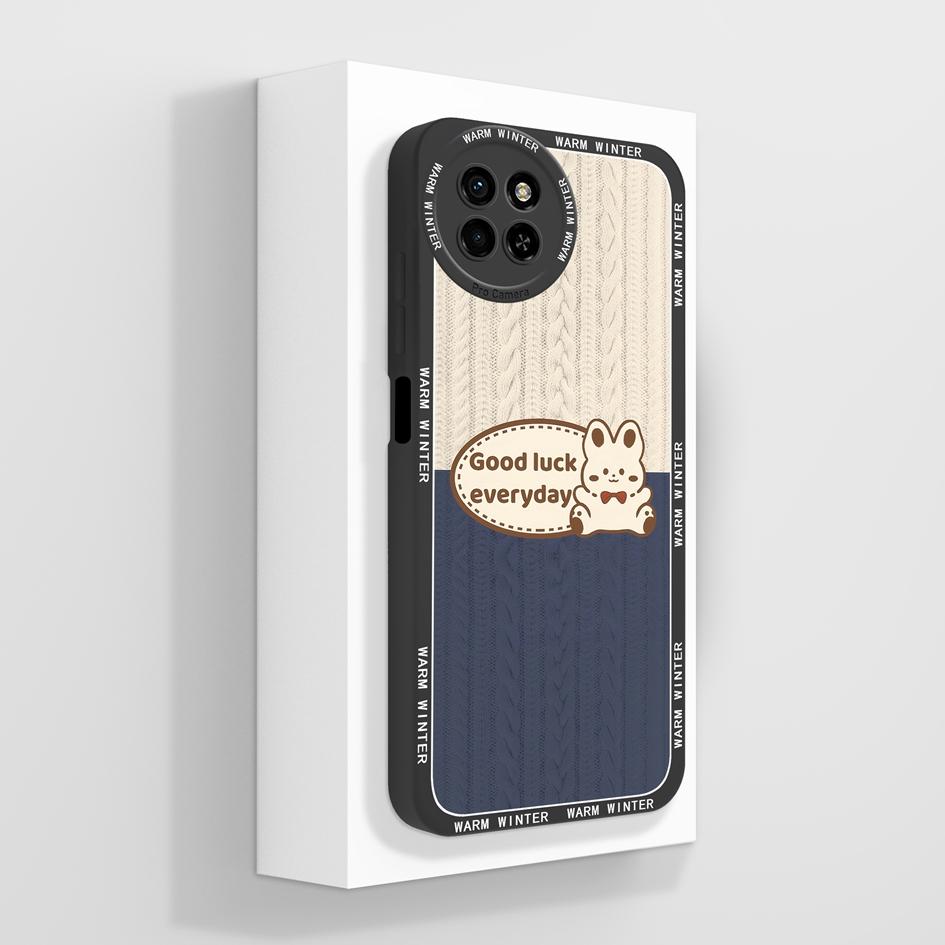 Liquid Silicone Case For Itel S23 4G Back Cover Luxury Shockproof Avocado Daisy Camera Protection Matte Anti Drop Phone Bags For Itel S 23 Bumpers