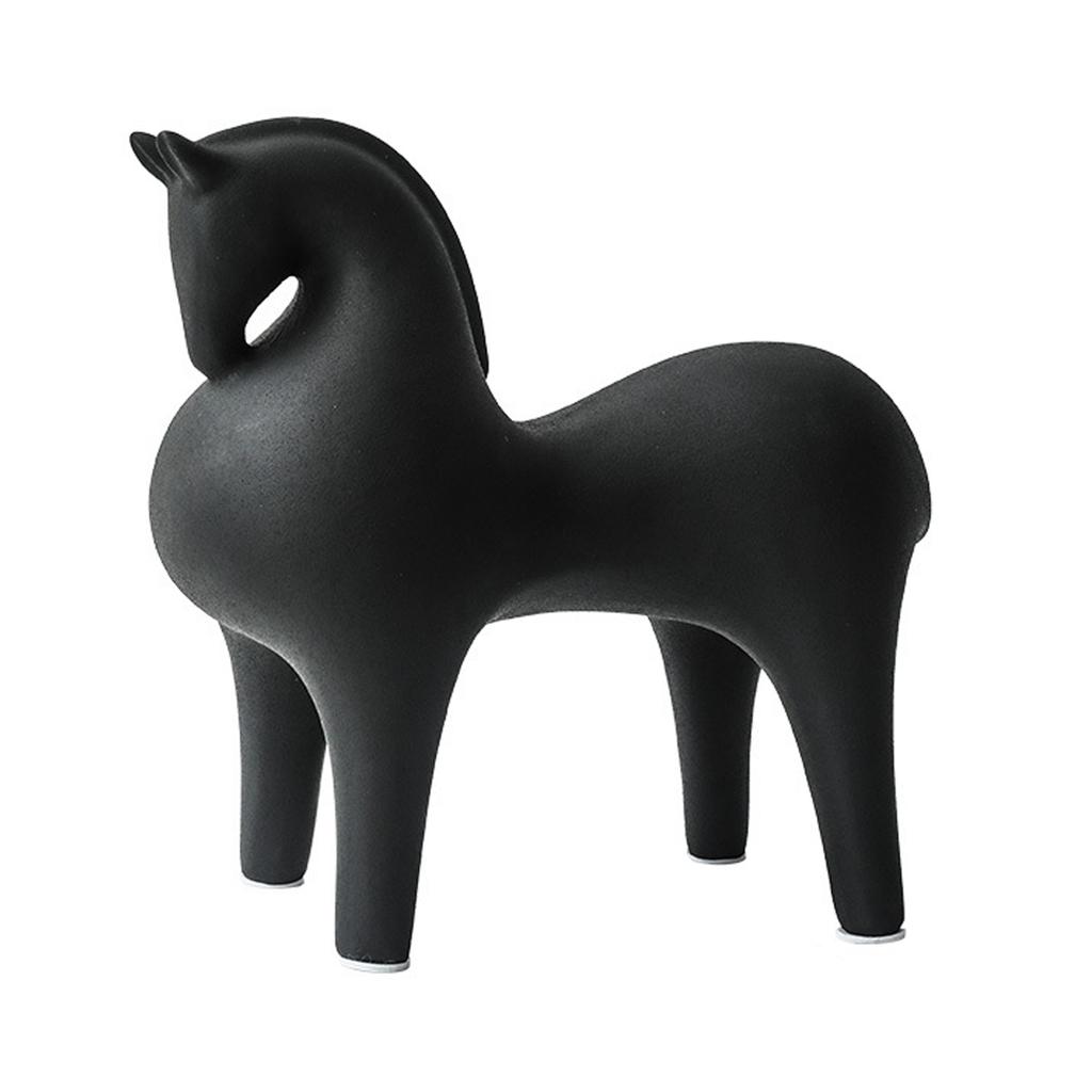 Horse Figurine Home Decor Home Office Table Top Showpiece Horse Decoration For Office Tabletop Bookshelf Decorative Objects