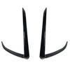 For Tesla Model 3 Model Y 2017-2023 Front Bumper Fog Lamp Wind Knife Spoiler 1Pair Car Fog Lamp Trim Cover Fog Light Eyebrow
